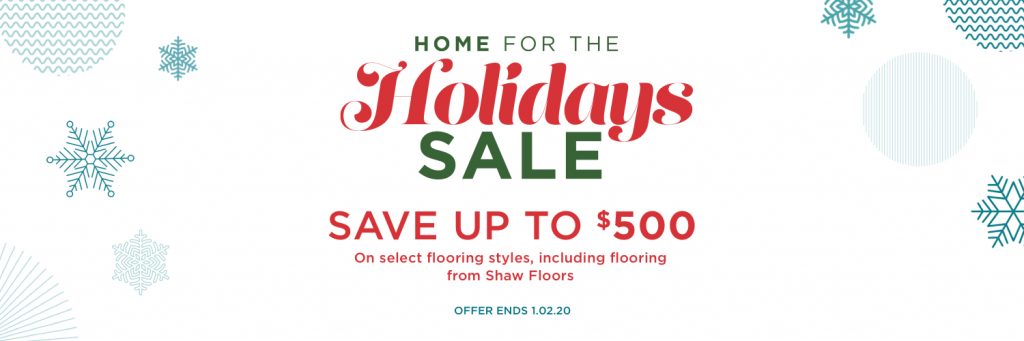 Home for the Holidays Sale | Webb Carpet Company